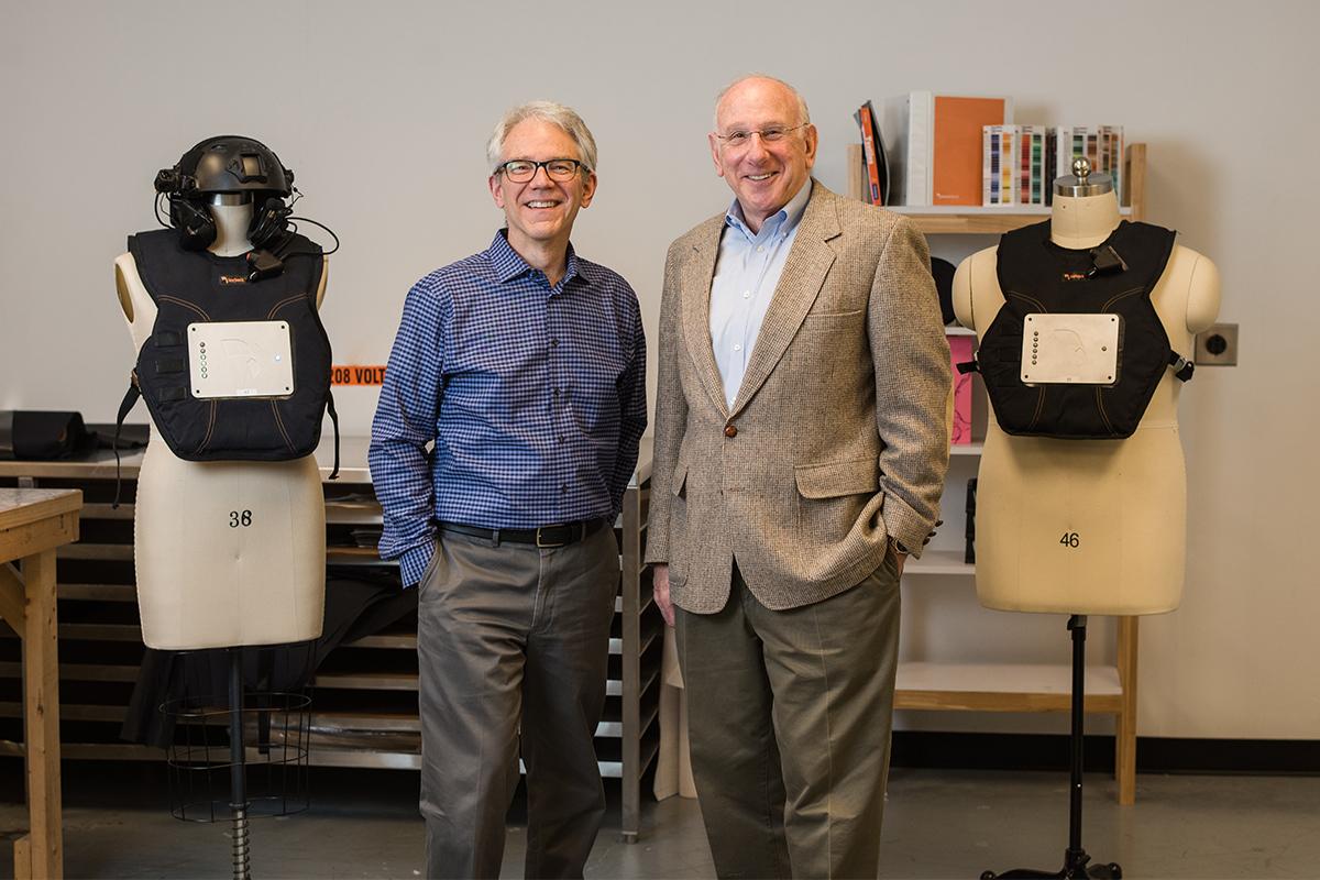 Bill Kilberg ’66 and Ray Sauro, a 1977 Cornell Chemical Engineering graduate