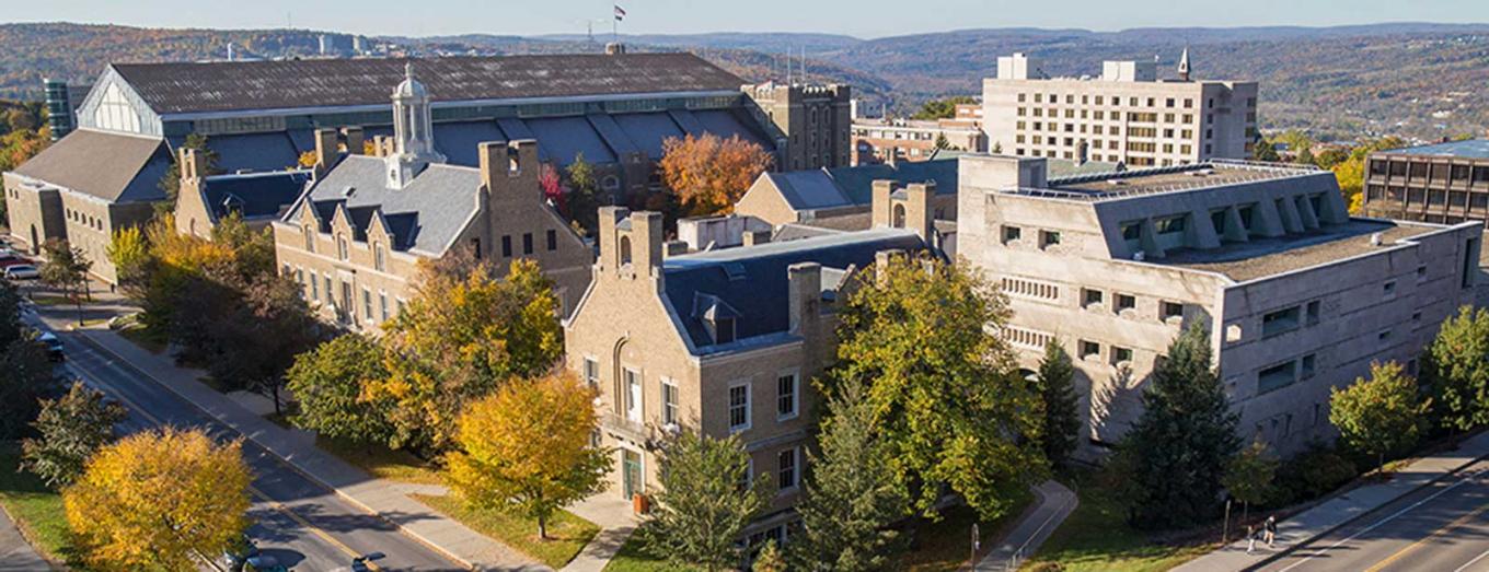 ILR buildings seen from above