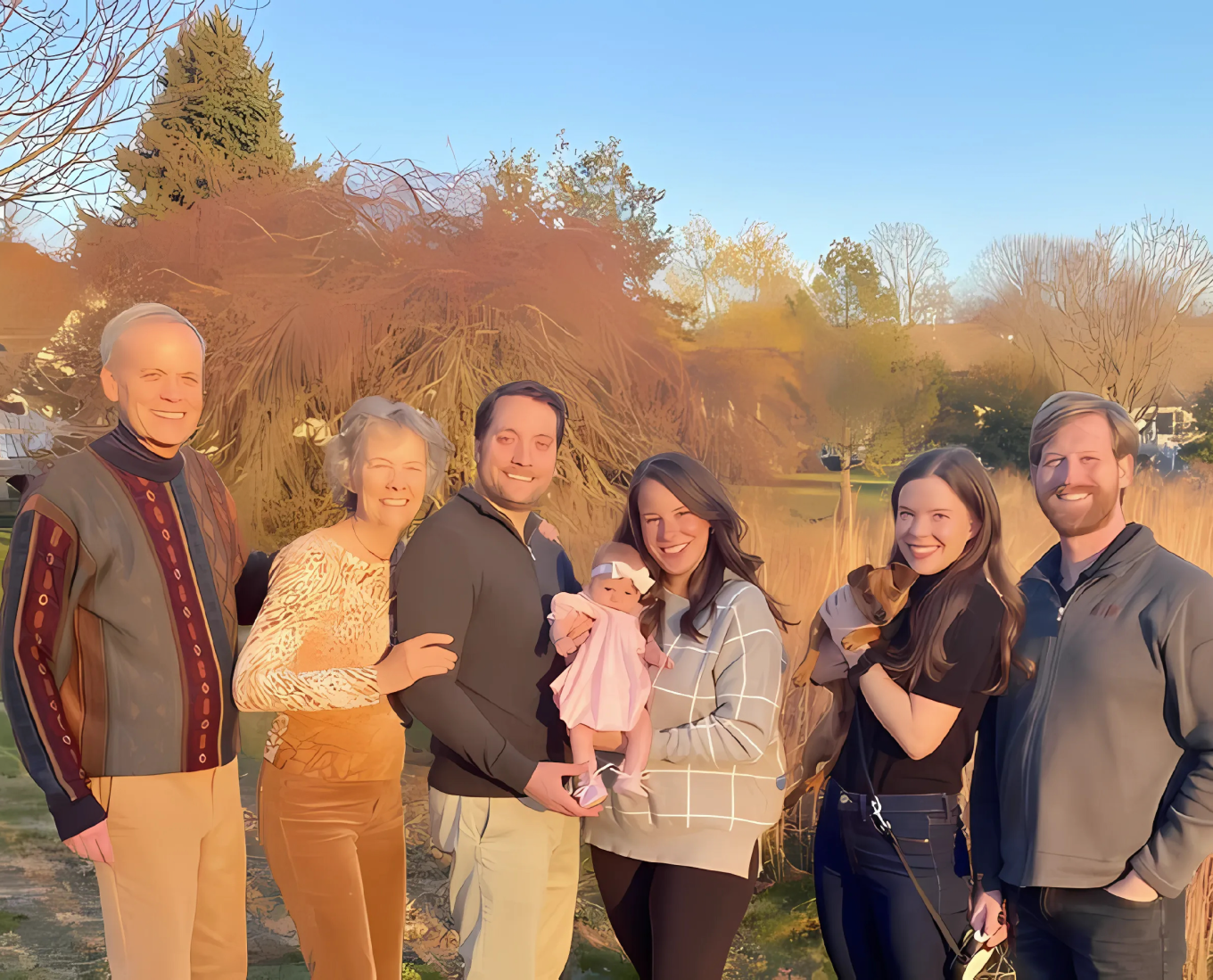 Scott Buchheit, M.S. '77 with his family.