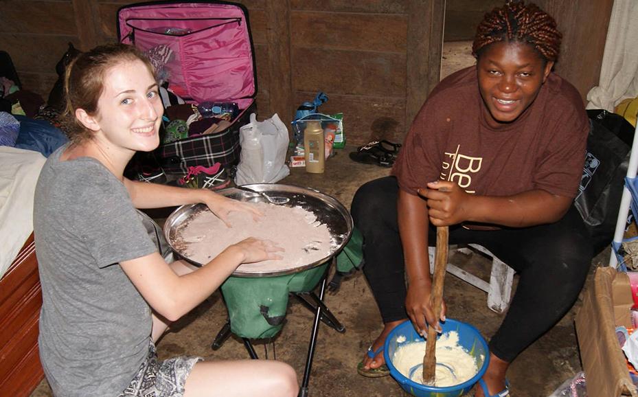 Lisa Leibfried in Cameroon