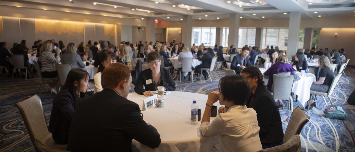 Roundtable Picture with Students