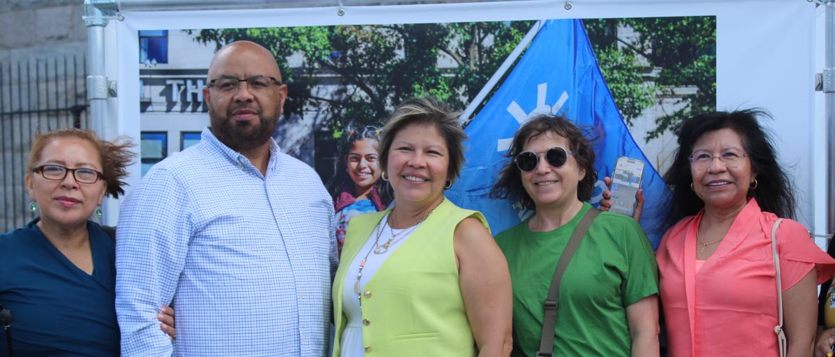Patricia Campos-Medina at TPS photo event