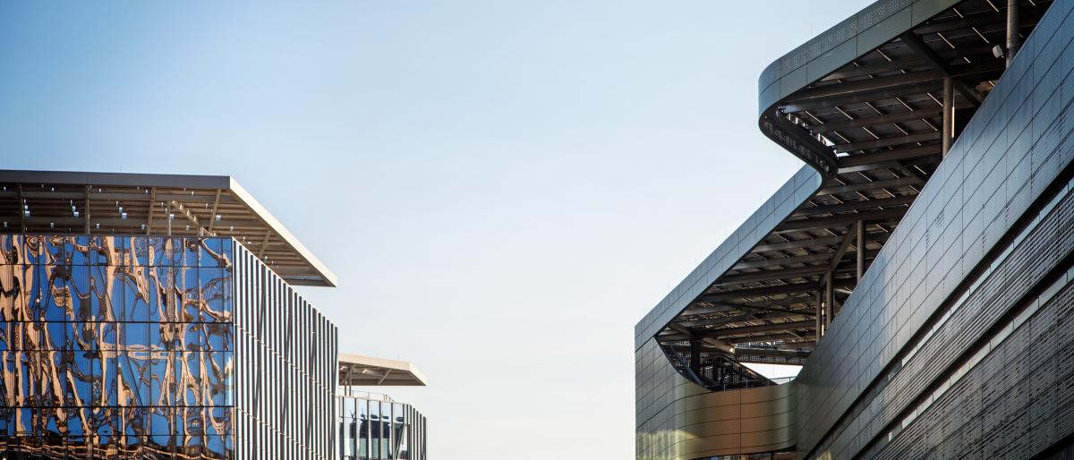 The Bridge and the Bloomberg Center at Cornell Tech