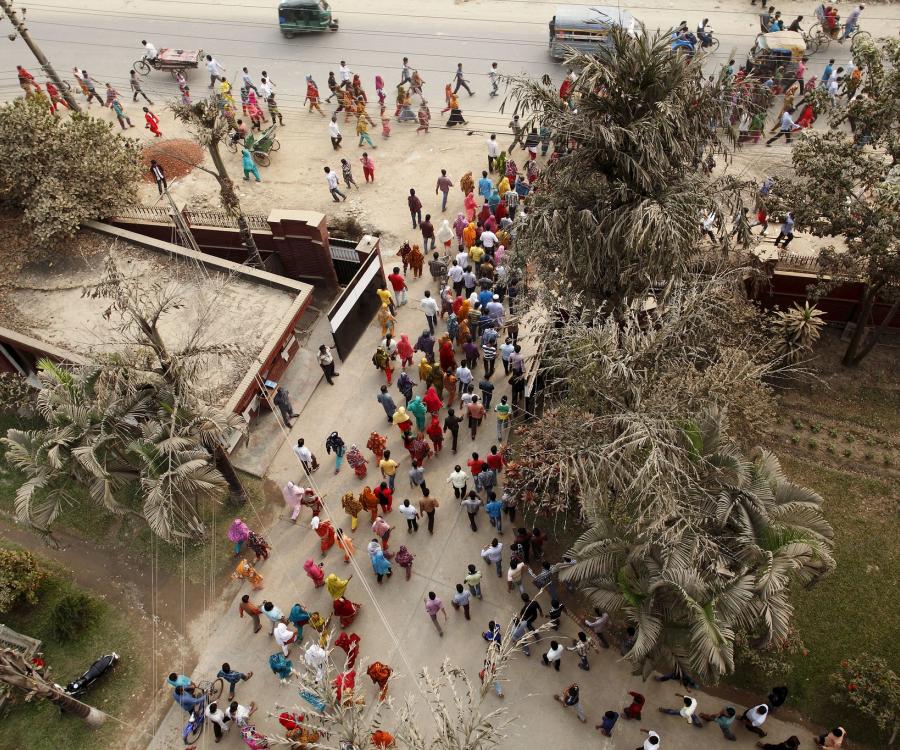 Workers in Bangladesh 