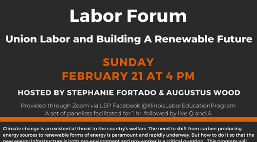 LEP Labor Forum Flyer