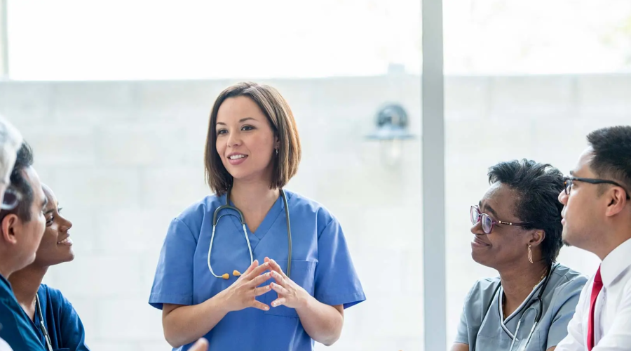 People in healthcare