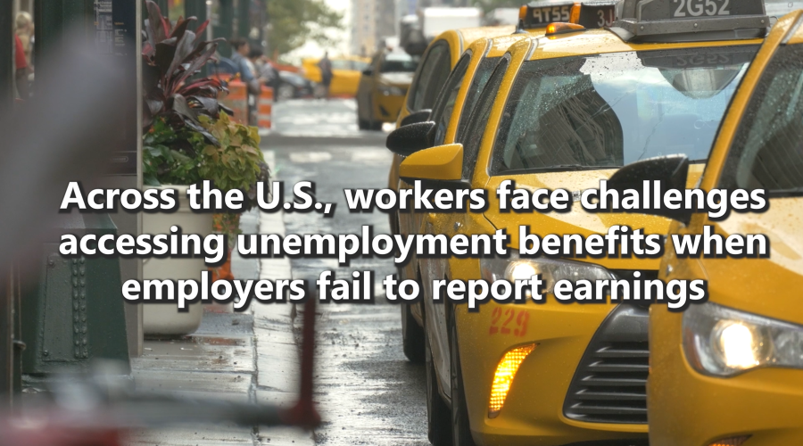 Screenshot from video on worker misclassification in New York State