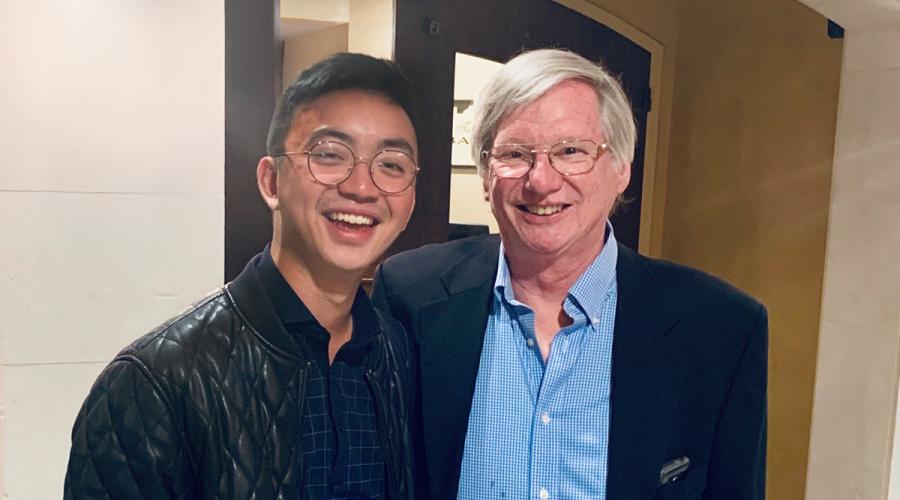 Dustin Liu and Bill Sonnenstuhl