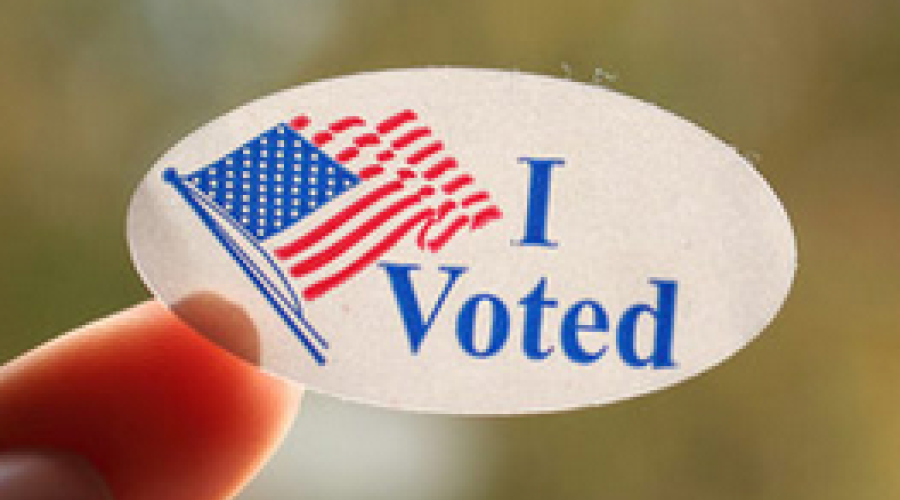 I voted sticker