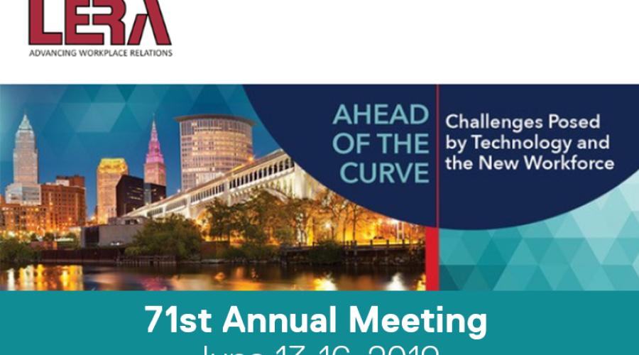 Graphic of the 71st annual LERA meeting.