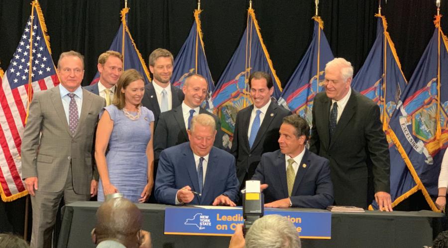 Gov. Cuomo and Al Gore Offshore Wind Announcement