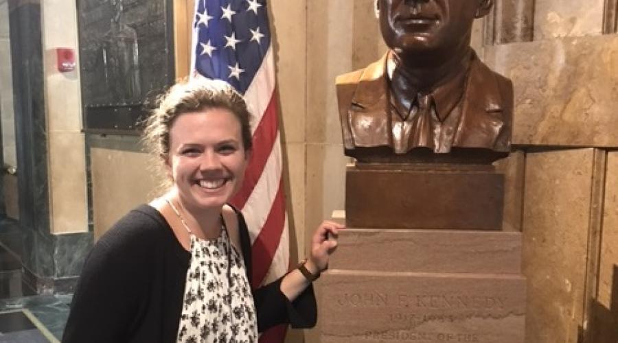 2017 High Road Fellow Emily King at Buffalo City Hall