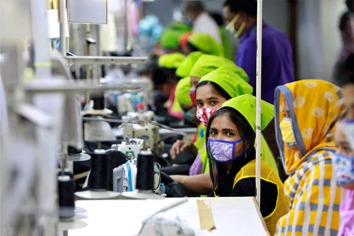 garment workers in a factory