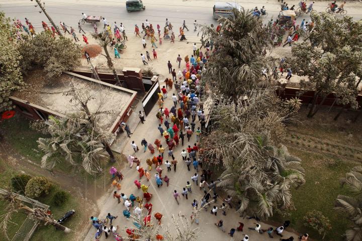 Workers in Bangladesh 