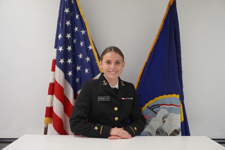 Carly Powers '24 NROTC