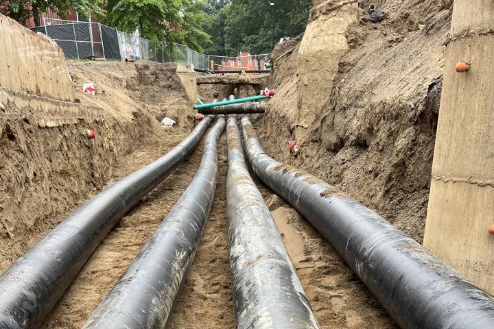 Thermal energy network piping 