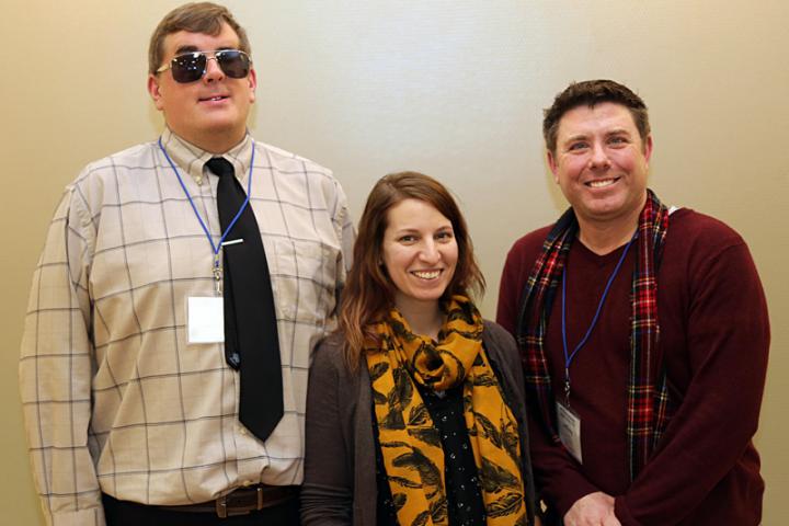 YTI's Joe Zesski and Jeffrey Tamburo worked with Sally Heron to improve accessibility for Planned Parenthood of the Southern Finger Lakes.