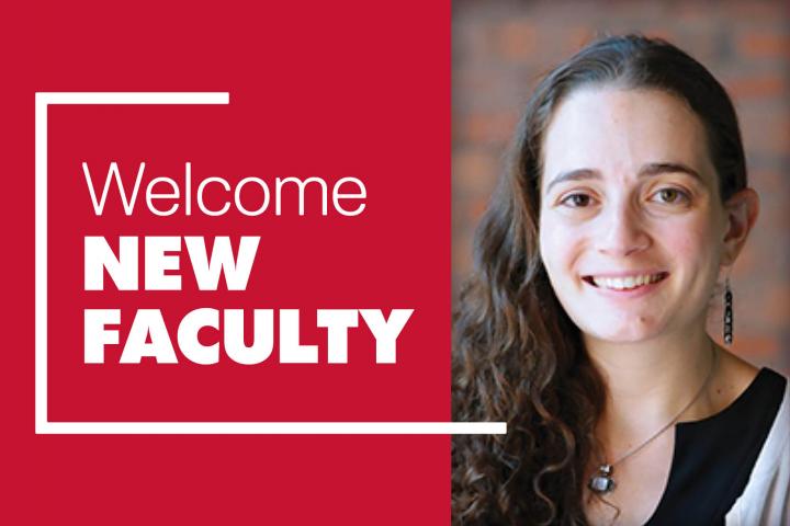 Welcome New Faculty - Dina Bishara, one of seven new faculty, is pictured.